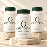 Three Daily Balance bottles
